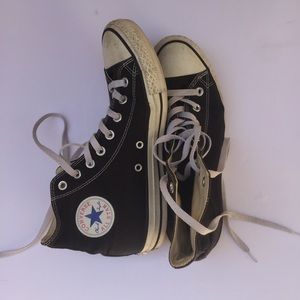 CONVERSE Black High Tops